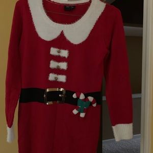 Christmas sweater dress